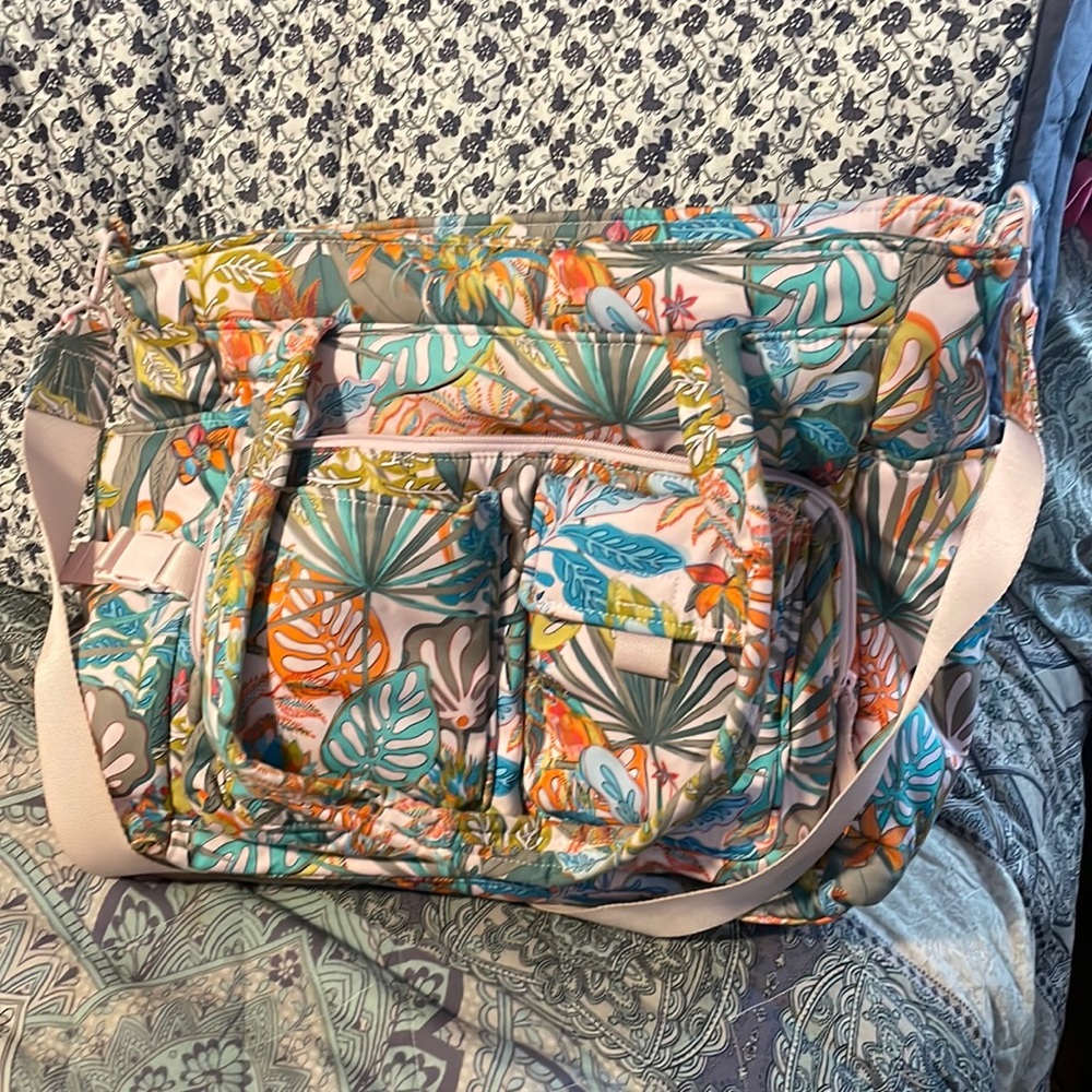 A weekend bag or a diaper bag